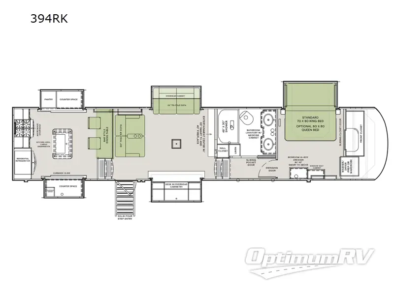 2022 VanLeigh Vilano 394RK Floorplan Photo