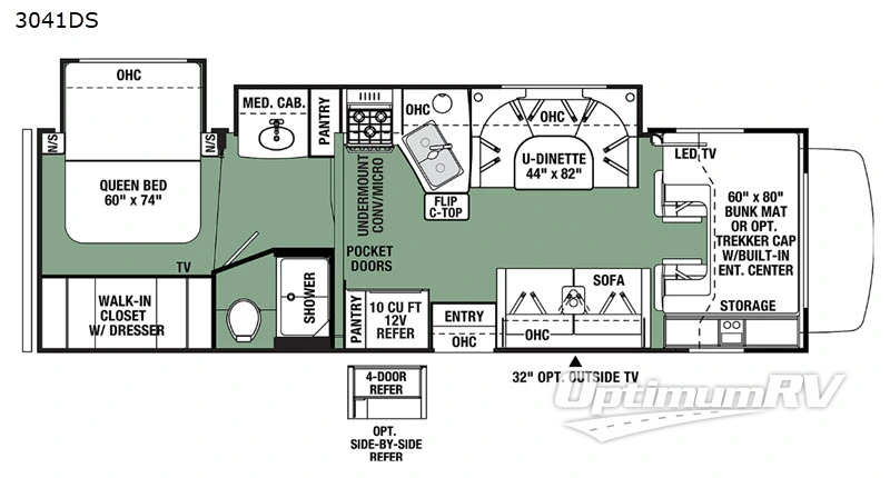 2020 Forest River Forester 3041S Ford Floorplan Photo