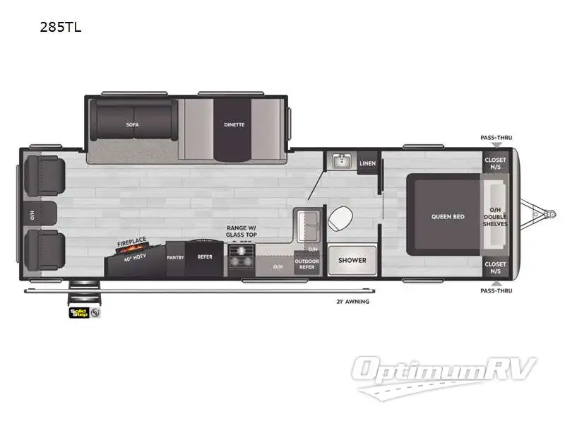 2021 Keystone Springdale 285TL Floorplan Photo