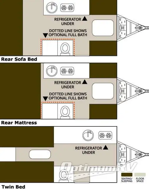 2015 ALiner Expedition Std. Model Floorplan Photo