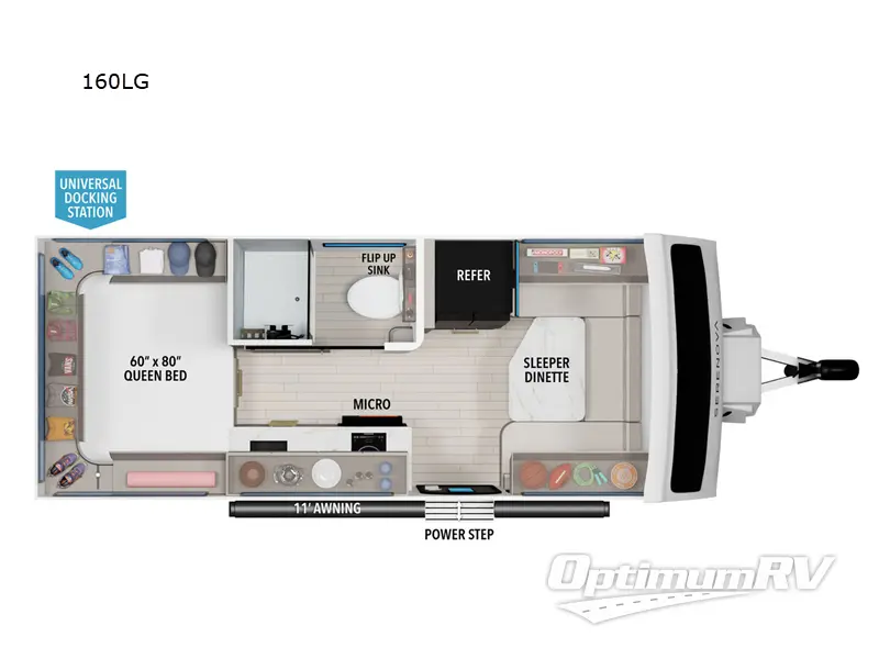 2025 Grand Design Serenova 160LG Floorplan Photo