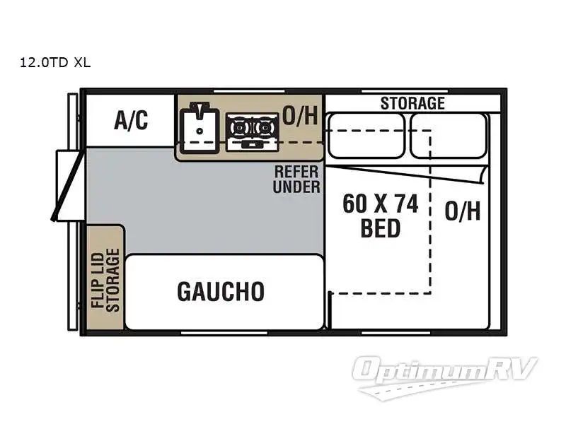2023 Viking Express Series 12.0TD XL Floorplan Photo