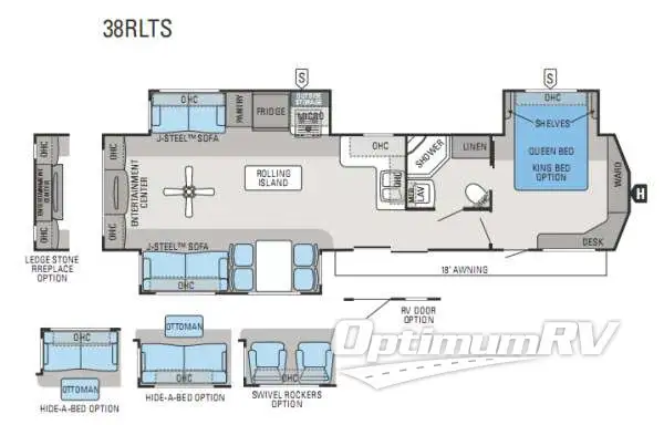 2013 Jayco Jay Flight DST 38RLTS Floorplan Photo