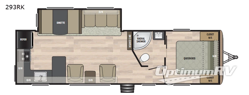 2019 Keystone Springdale 293RK RV Floorplan Photo