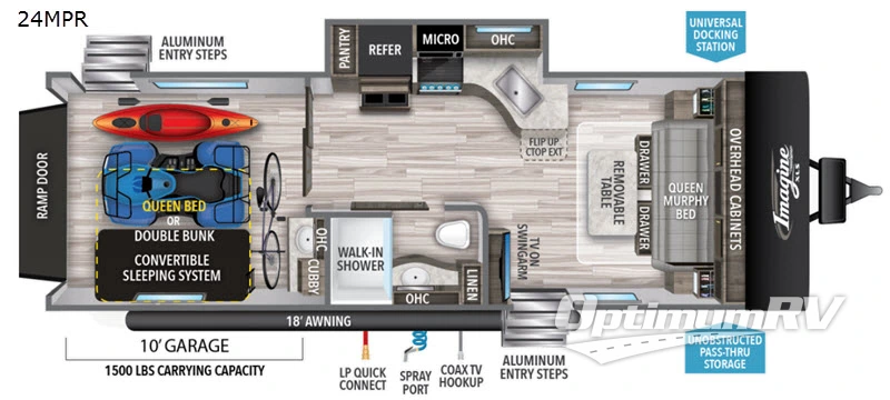 2021 Grand Design Imagine XLS 24MPR Floorplan Photo