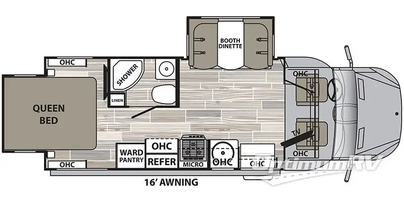 2020 Dynamax isata 3 24RW RV Floorplan Photo