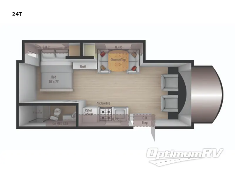 2022 NeXus Triumph 24T RV Floorplan Photo