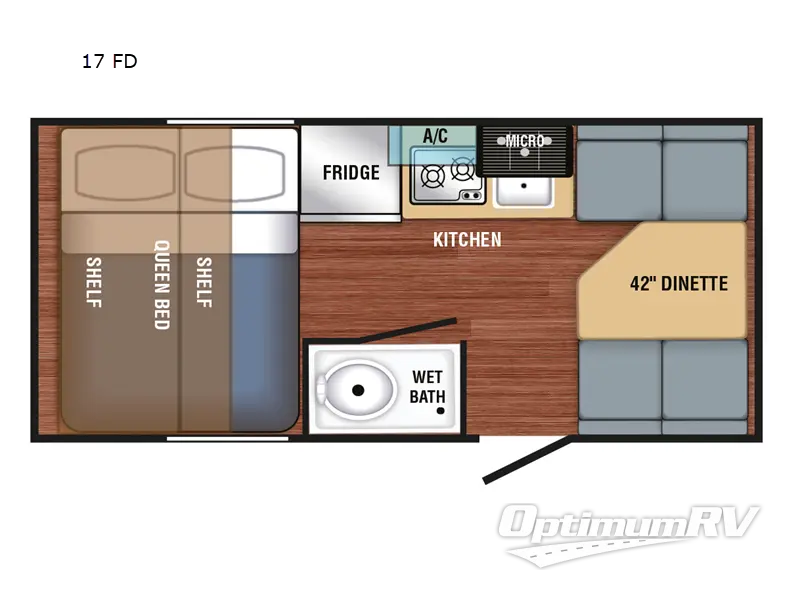 2022 Braxton Creek Bushwhacker Plus 17 FD Floorplan Photo