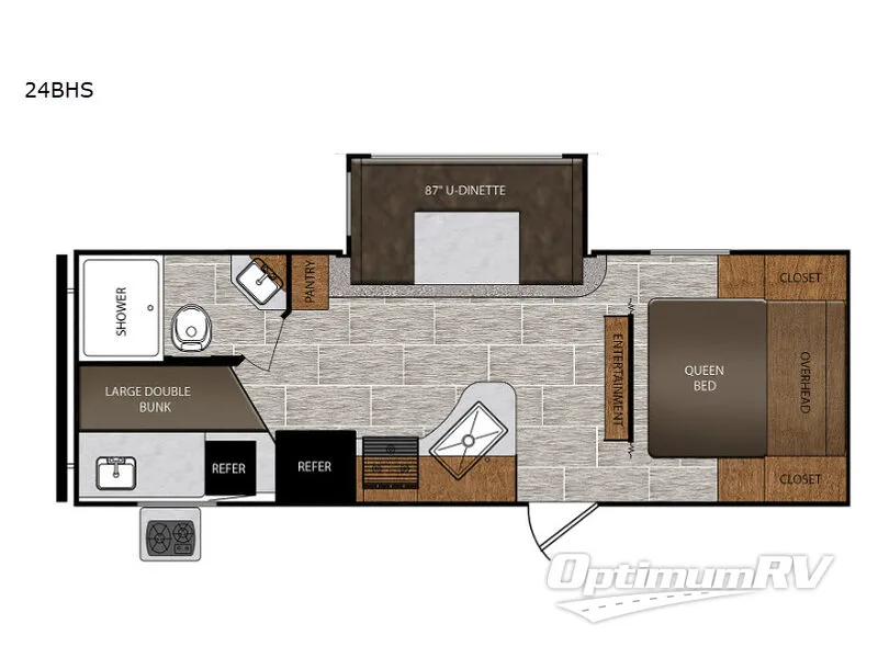 2020 Prime Time Avenger ATI 24BHS Floorplan Photo