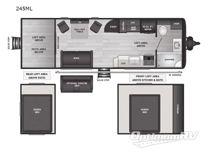 2024 Keystone Springdale 245ML Floorplan Photo