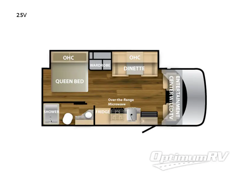 2022 NeXus Viper 25V RV Floorplan Photo