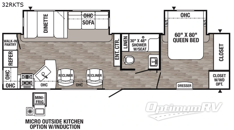 2020 Palomino Puma 32RKTS RV Floorplan Photo