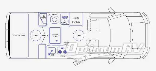 2011 Pleasure-Way Lexor TS Floorplan Photo