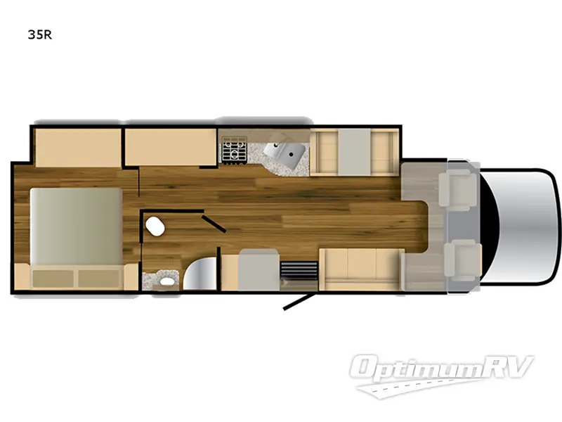 2023 NeXus Rebel 35R RV Floorplan Photo