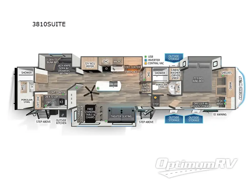SOLD! - New 2024 Forest River Cherokee Arctic Wolf Suite