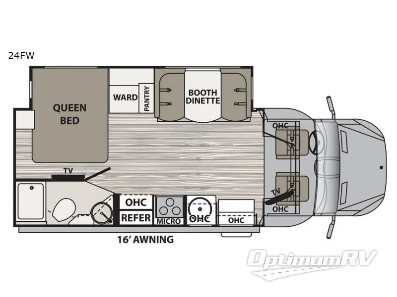 2018 Dynamax isata 3 24FW Floorplan Photo