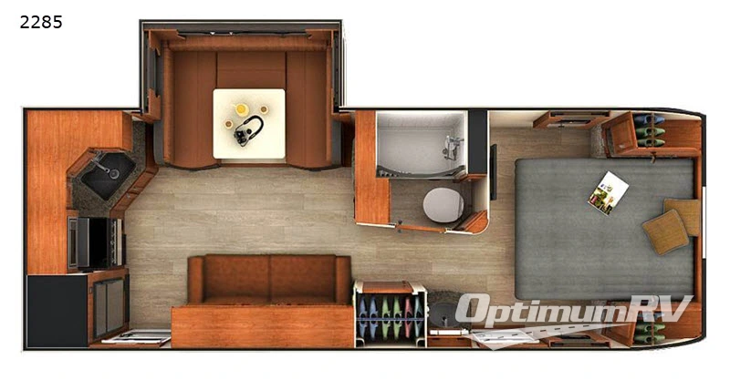 2020 Lance Lance Travel Trailers 2285 Floorplan Photo
