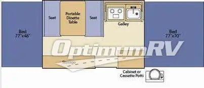 2011 Coleman The Americana LE Series Santa Fe Floorplan Photo
