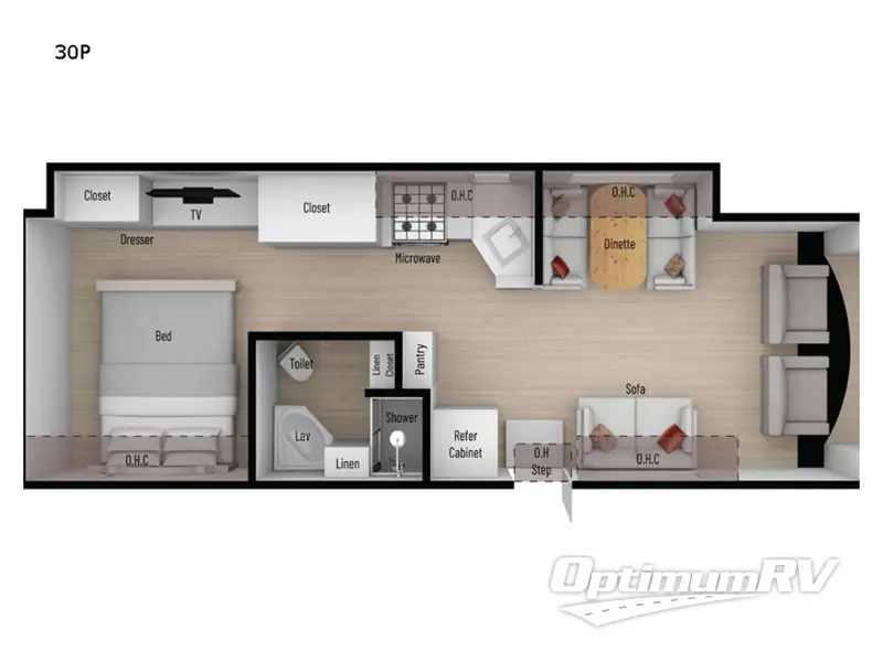 2023 NeXus Phantom 30P RV Floorplan Photo