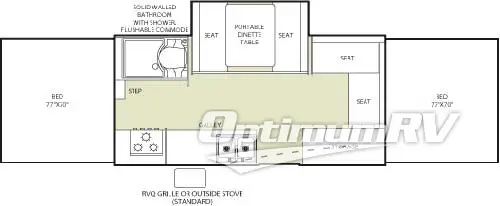 2007 Fleetwood Highlander Niagara Floorplan Photo