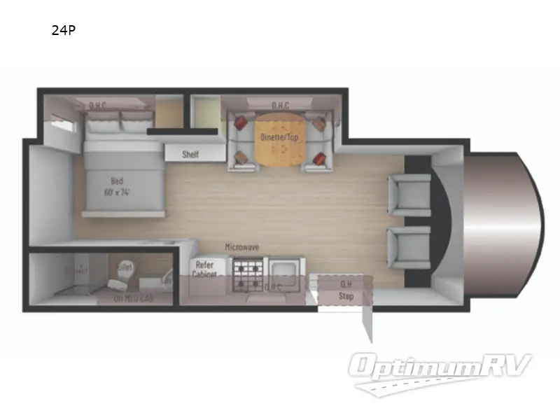 2024 NeXus Phantom 24P RV Floorplan Photo