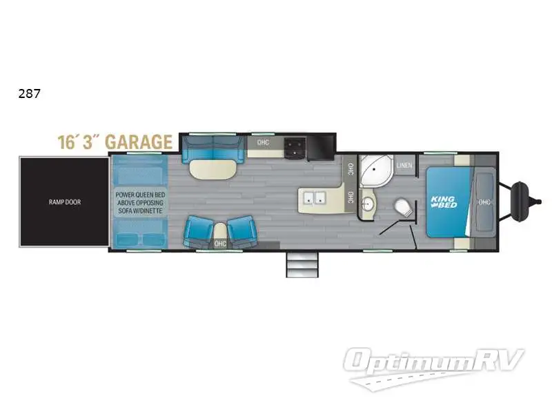 2022 Heartland Fuel 287 Floorplan Photo
