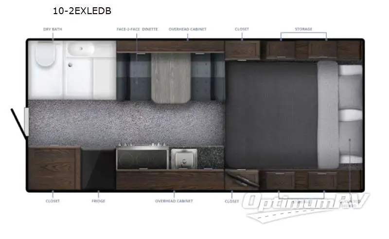 2021 Northern Lite Limited Edition 10-2EXLEDB Floorplan Photo