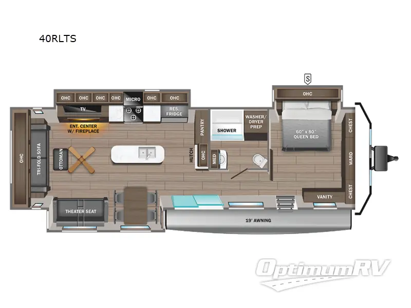 2024 Jayco Jay Flight Bungalow 40RLTS Floorplan Photo