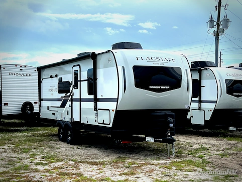 New 2026 Forest River RV Flagstaff Micro Lite 25DBH Featured Photo